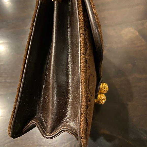 Gucci Rare Early Vintage Large GG Clutch Purse - Picture 5 of 13